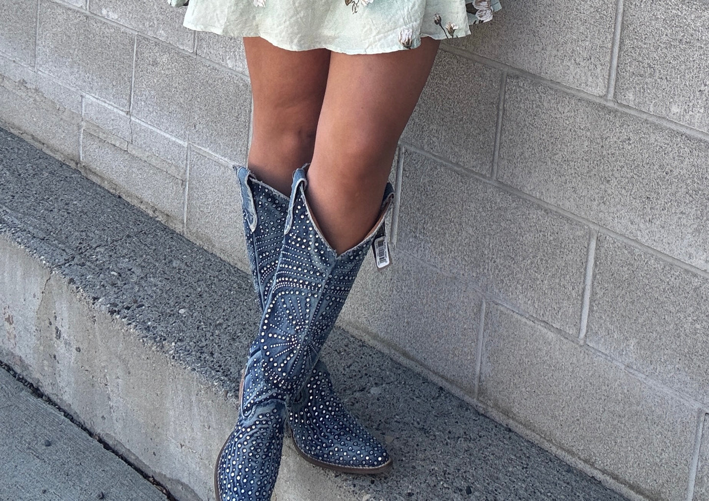 Dingo Honkey Tonk Honey- Blue Denim