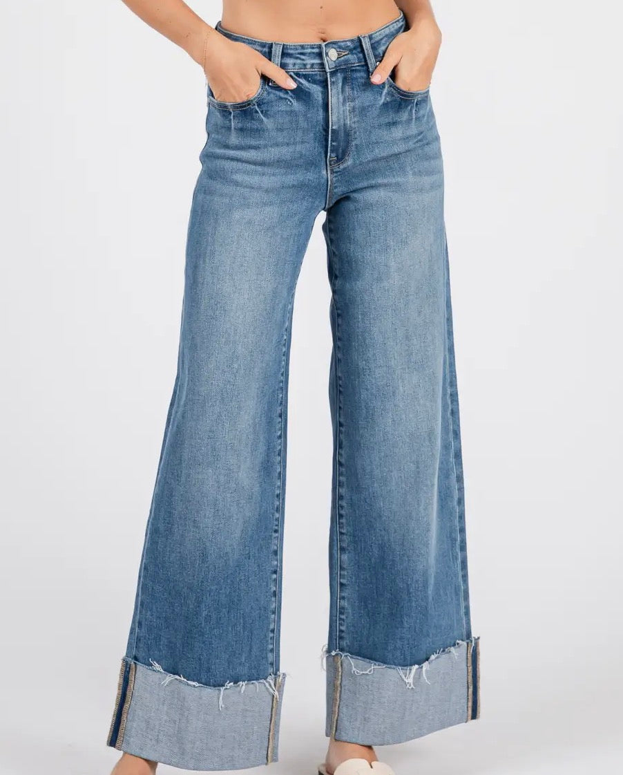 PRE ORDER Ariel Medium Wash Denim Jeans