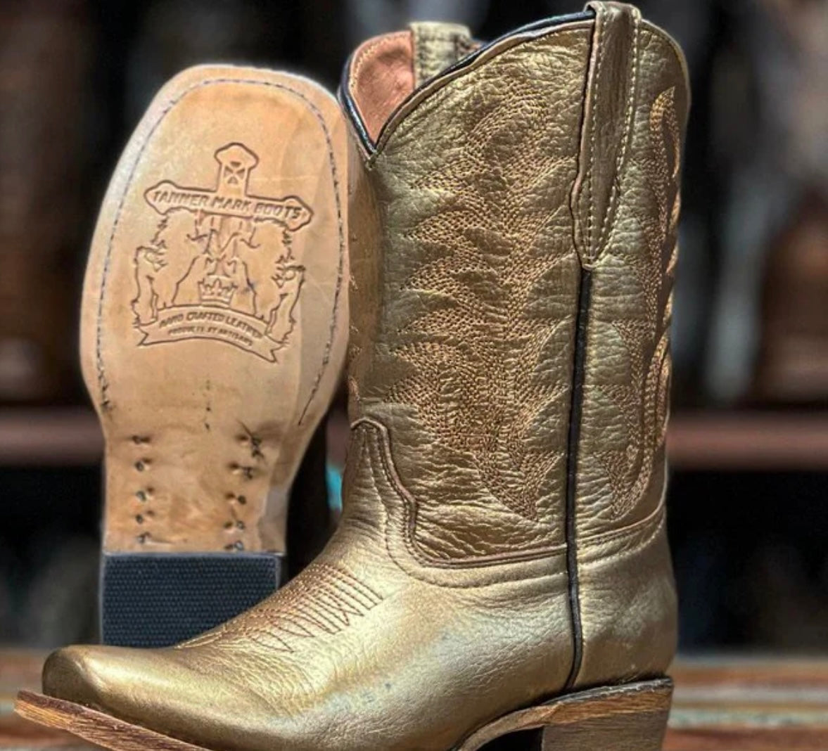 Tanner Mark "Lil' Cammy" Kids Youth Cowboy Boots