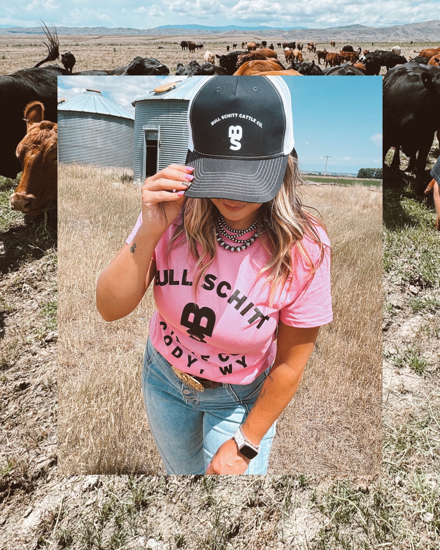 Bull Schitt Cattle Co. Snap Back