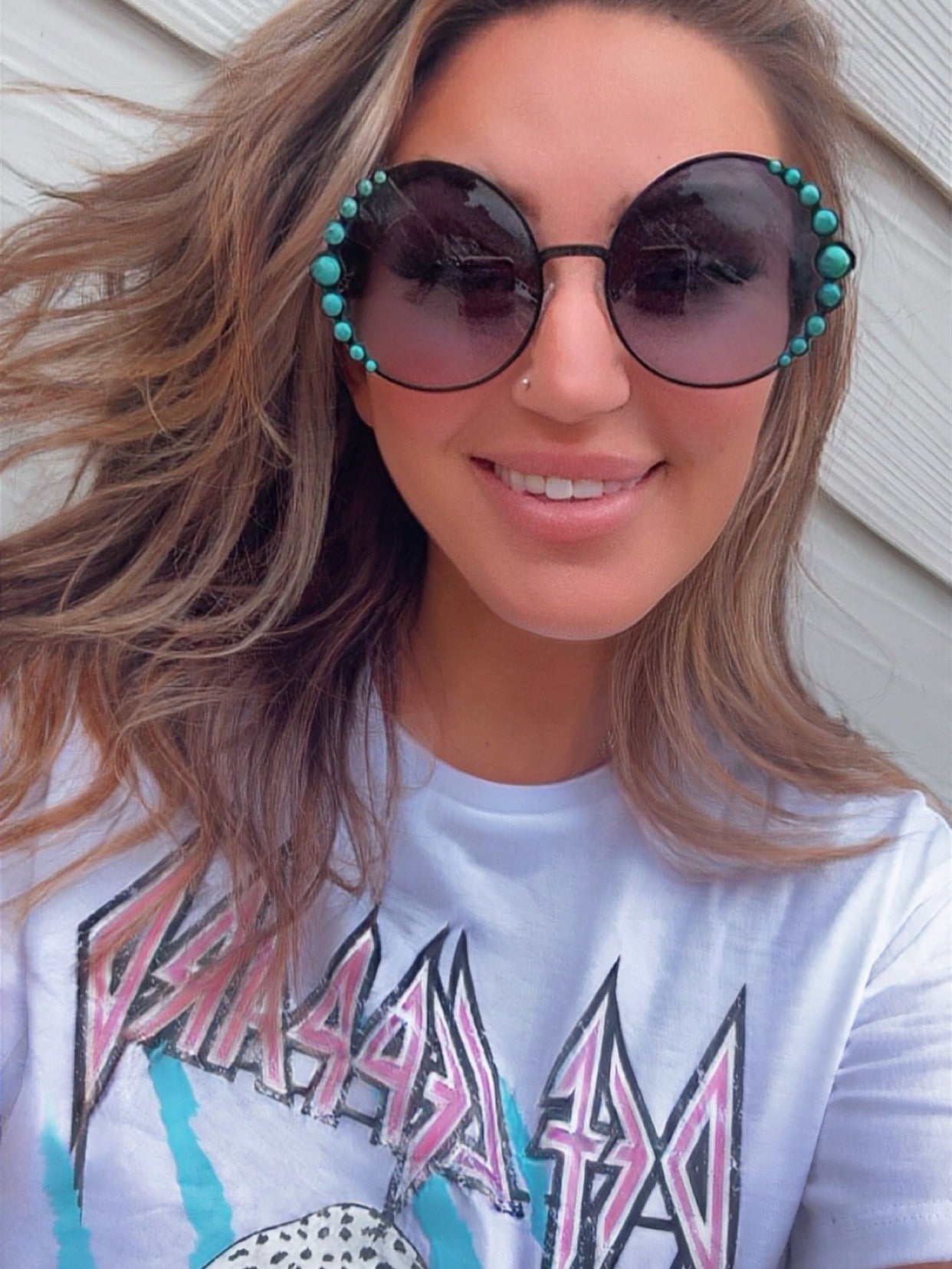 Turquoise Statement Sunnies