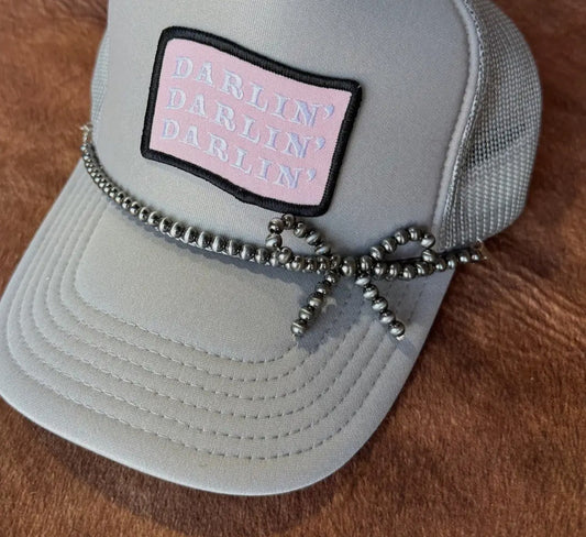 Western Pearl Trucker Hat Chain