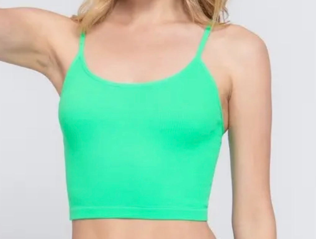 Neon Cowgirl Crop Tank