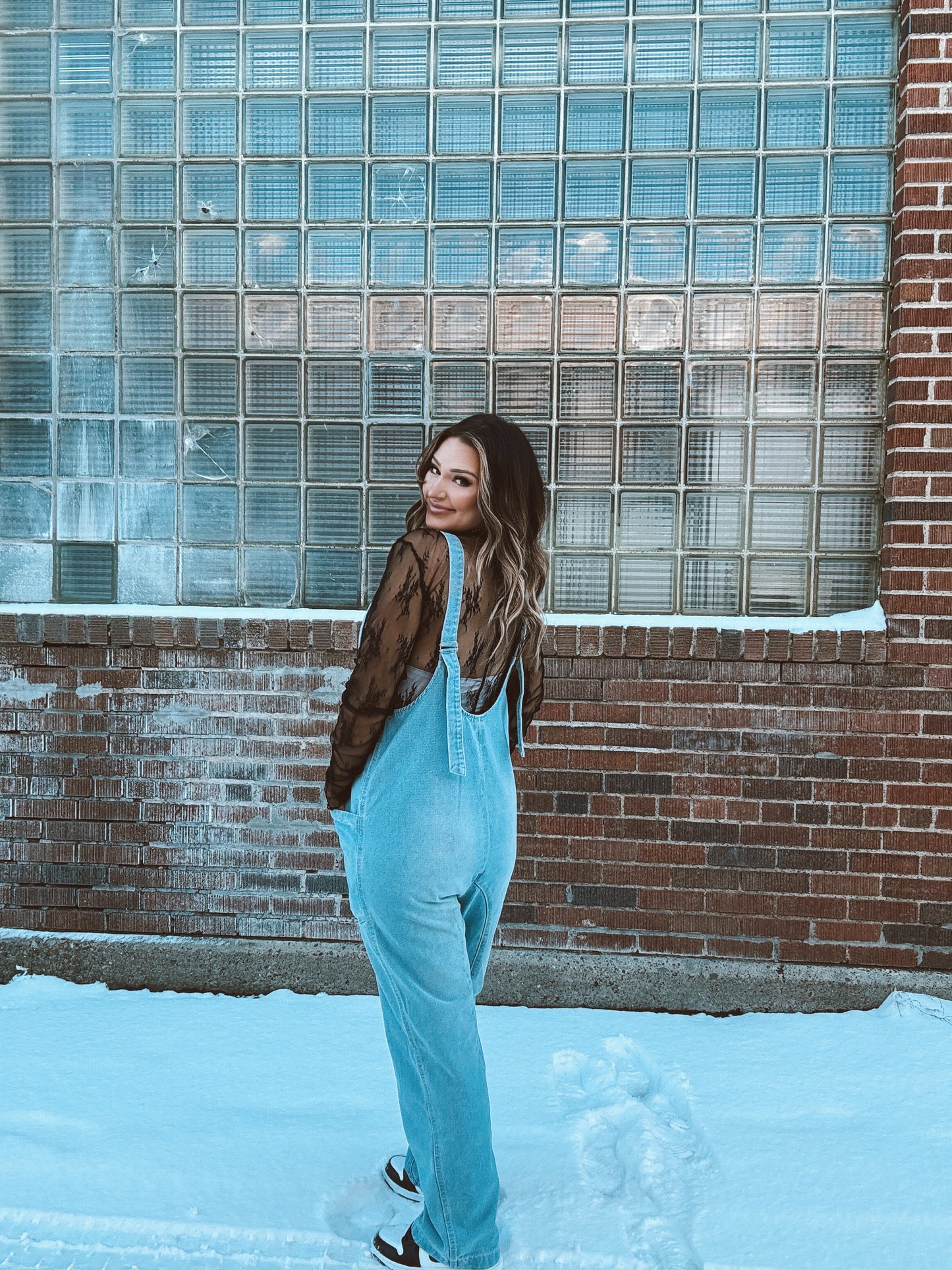 Waylinn Denim Overall - Blue Denim