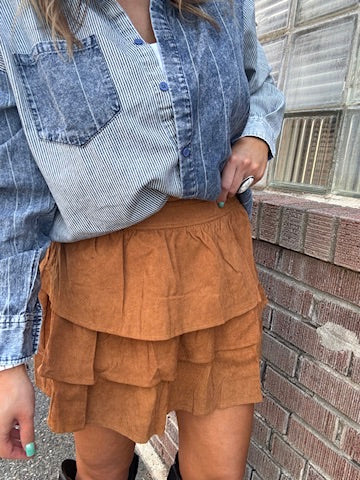 Dolly Denim Button Up Shirt