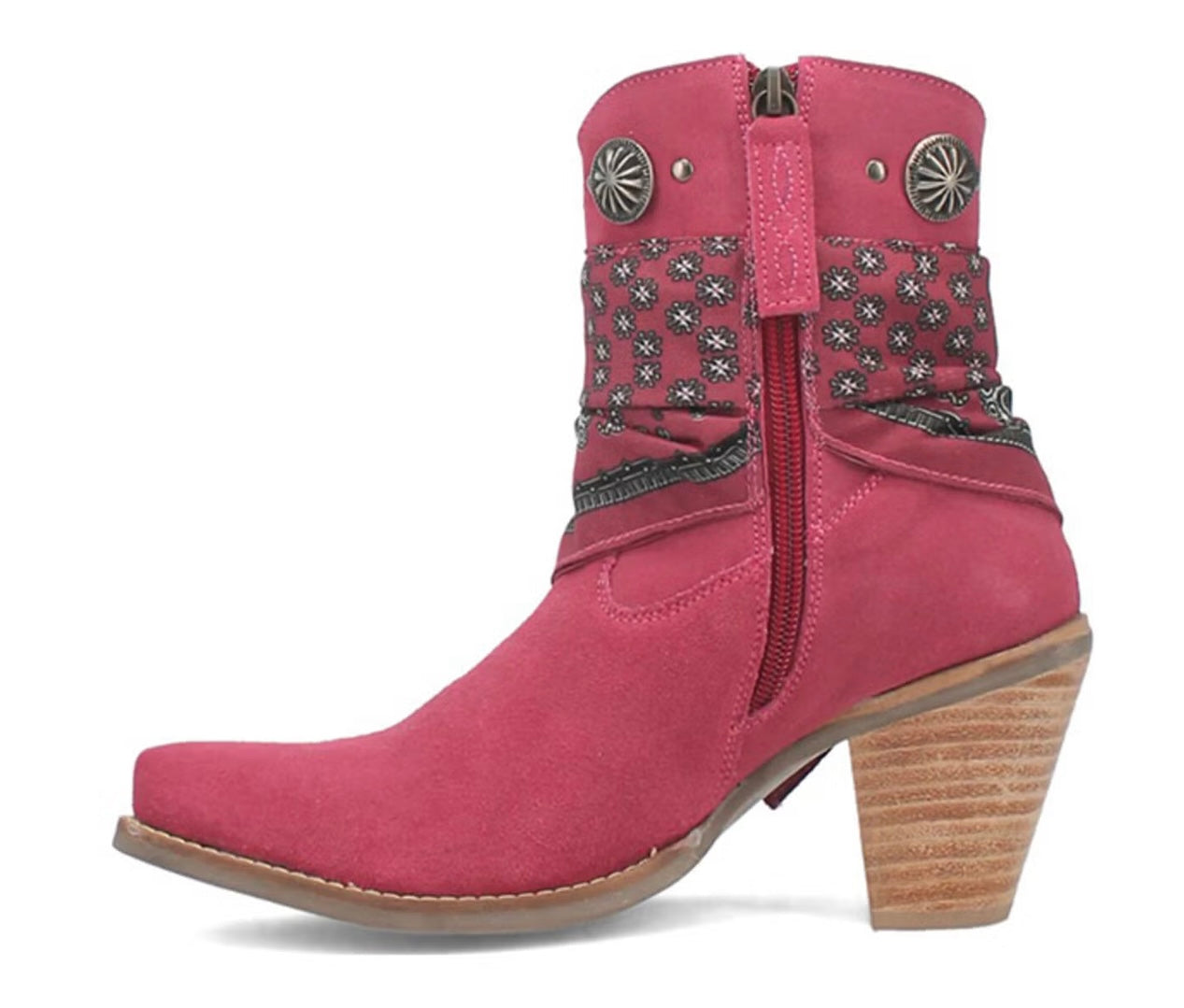 Dingo Bandita Cowgirl Boot- Fuchsia
