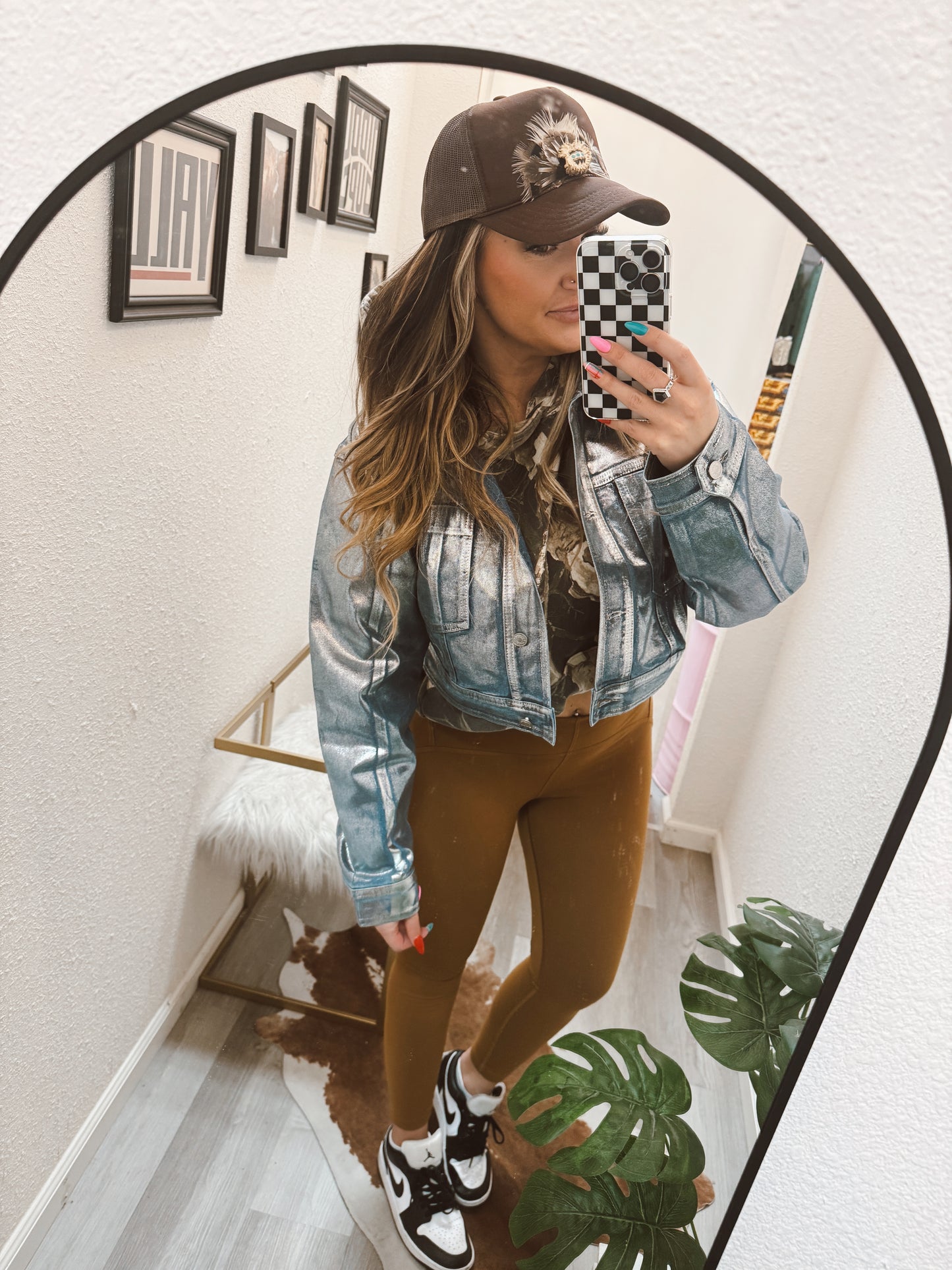 Sterling Silver Washed Denim Jacket