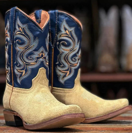 Tanner Mark "Ranger" Kids Youth Cowboy Boots