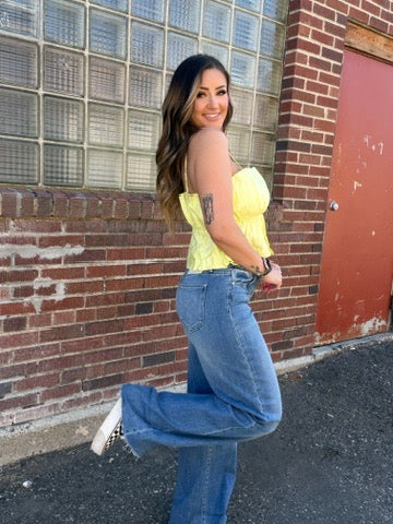 Ariel Medium Wash Denim Jeans