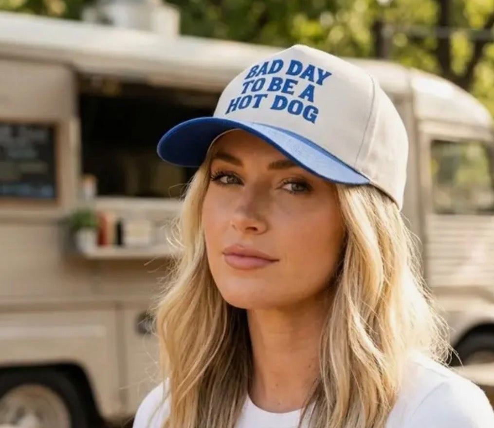 Bad Day to Be a Hot Dog Trucker Hat