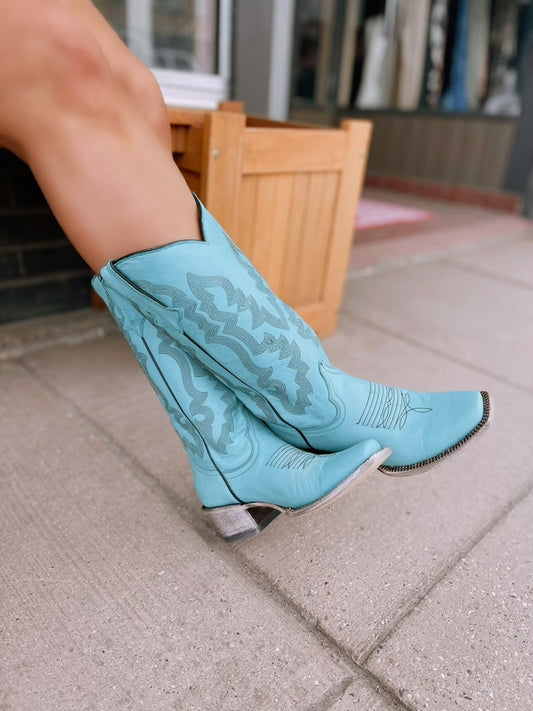 Tanner Mark Addy Turquoise Boot