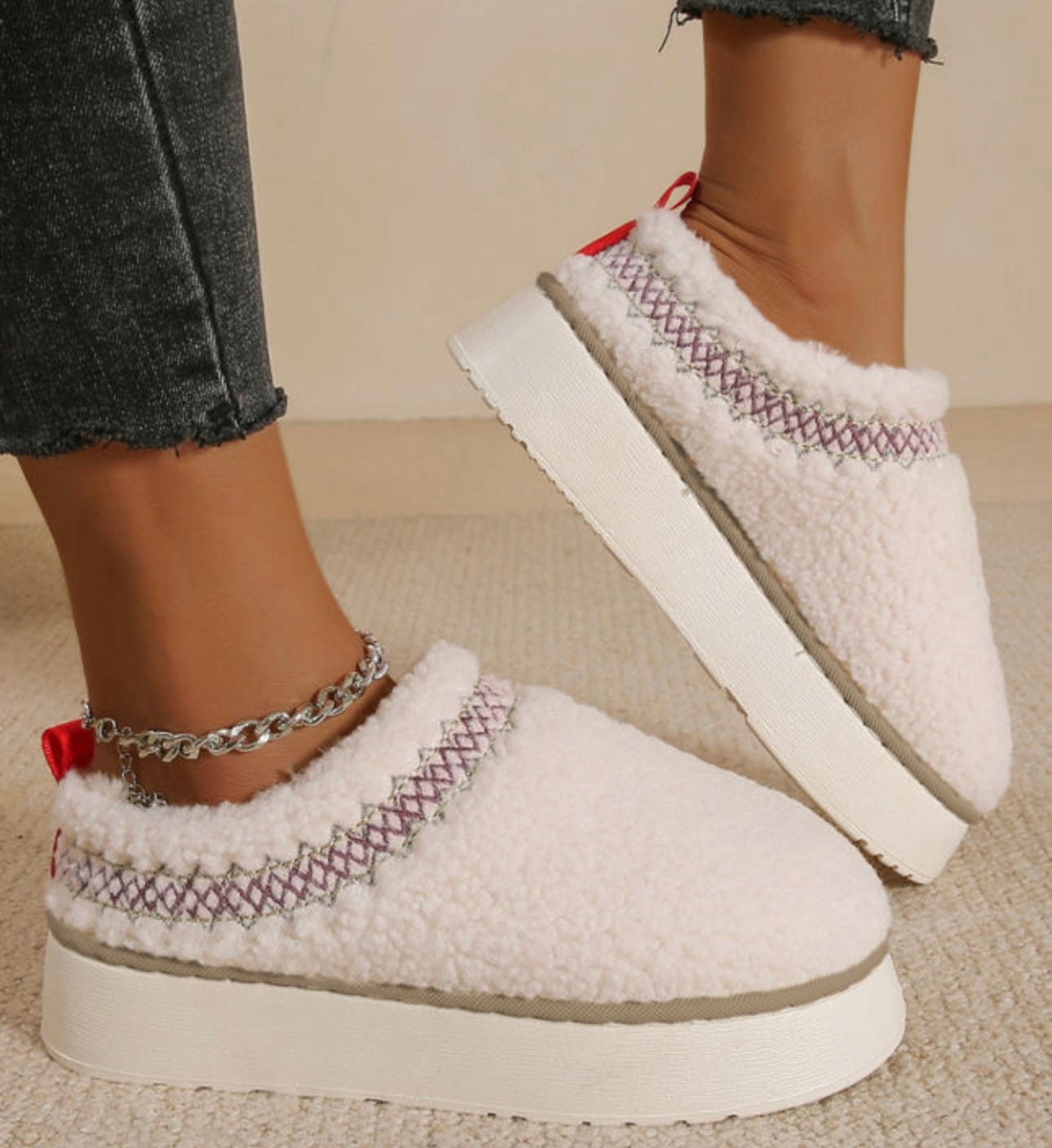 Sherpa Platform Slip on Mule