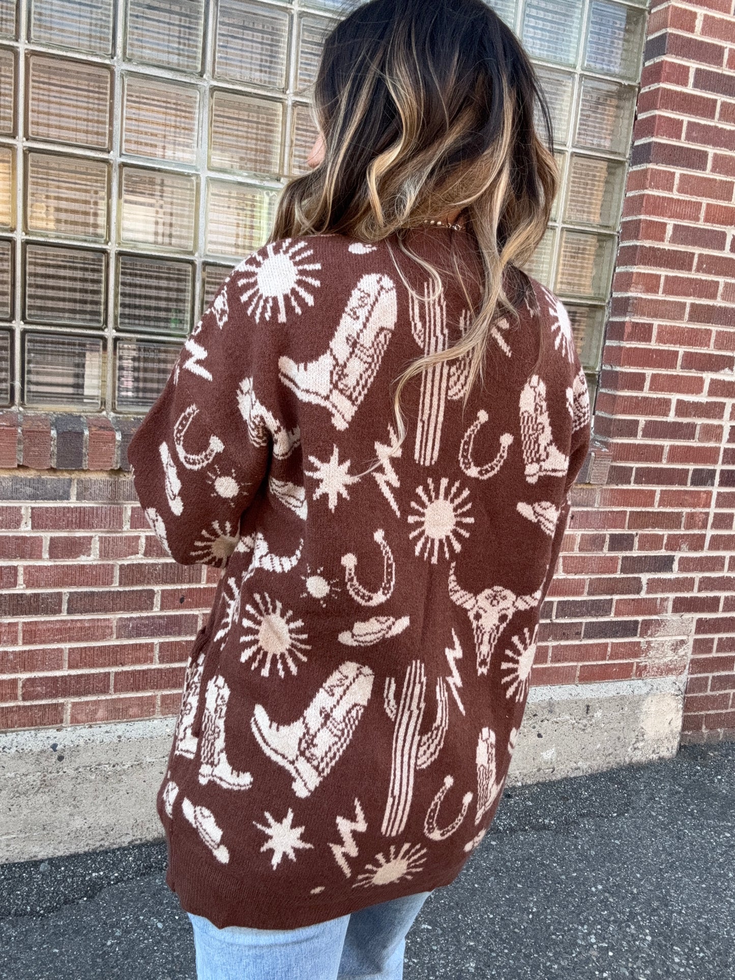 Wyoming Western Cardigan