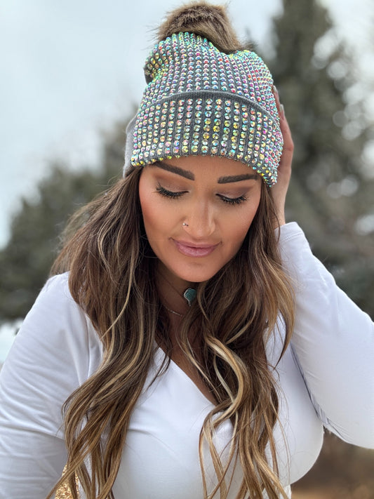 Winter Bling Babe Beanie