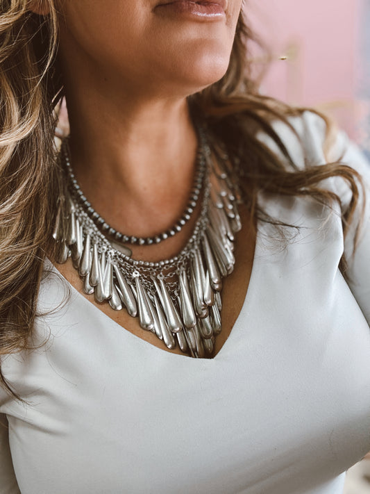 The Cheyenne Spoon Sterling Silver Necklace