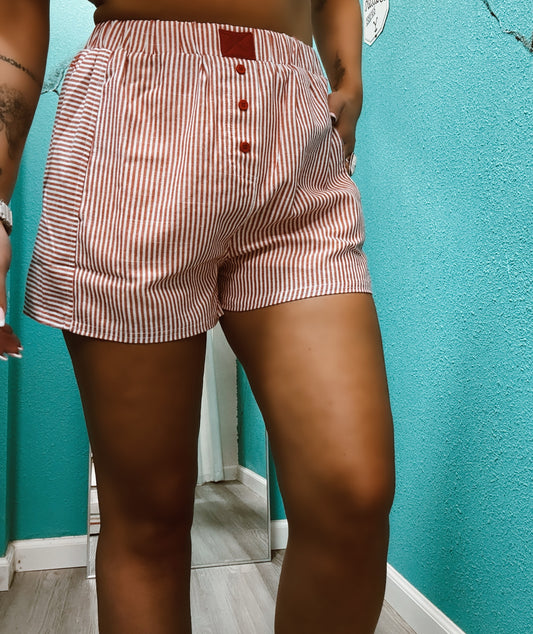 Betty Boxer Shorts- Red