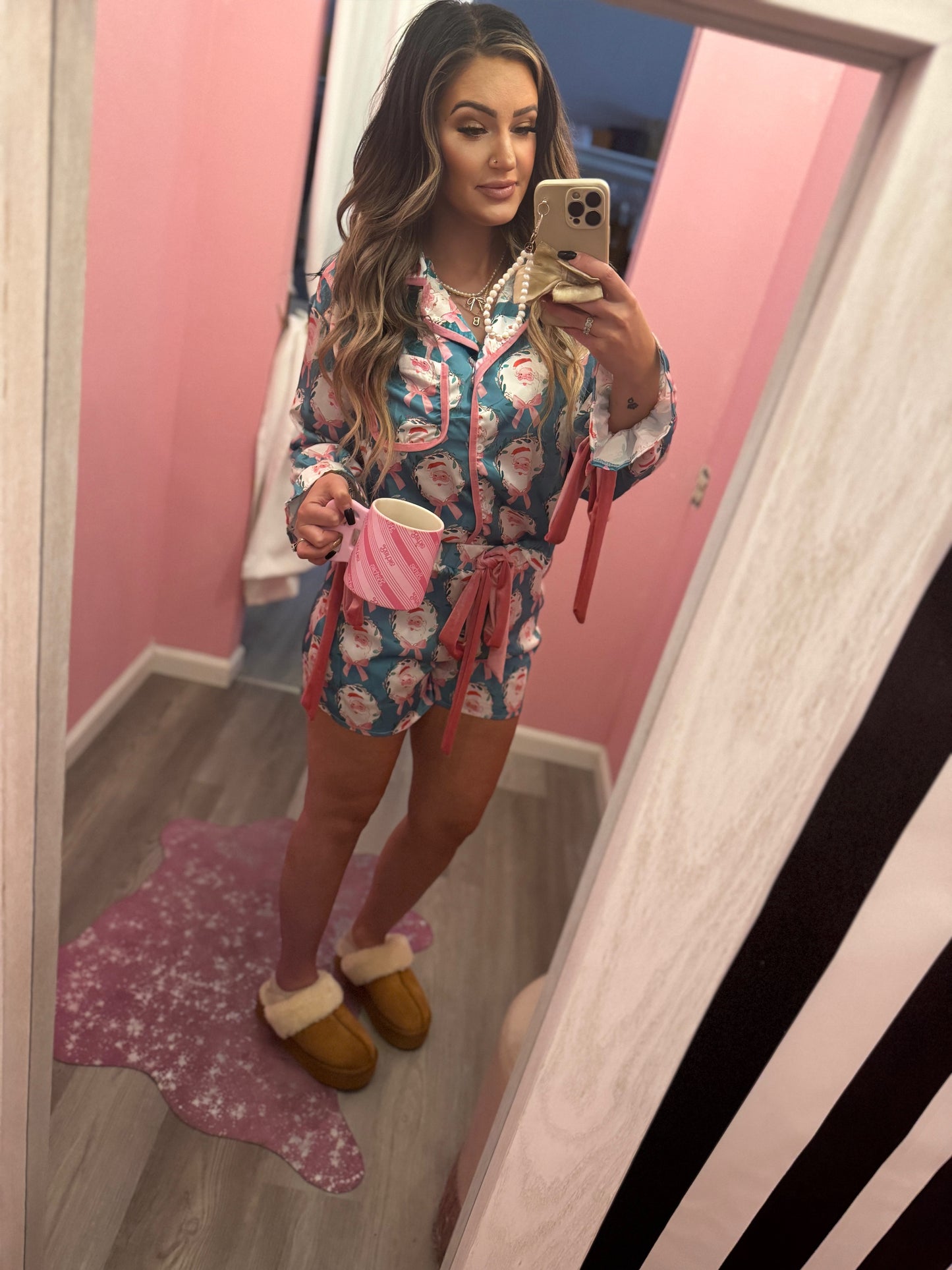 Santa Baby Pajamas Set